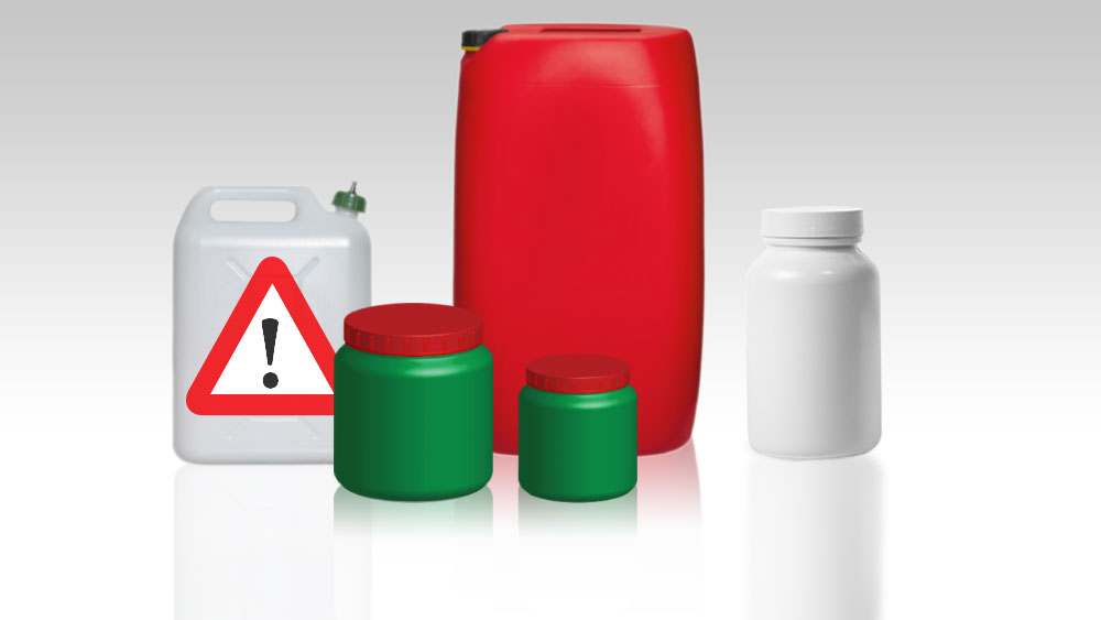 Aufkleber für Industrie, Chemie, Kosmetik 