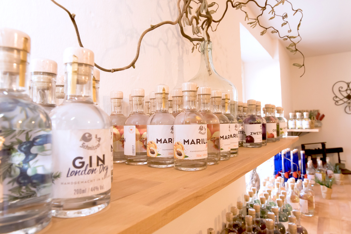 Gin Etiketten Nassleim